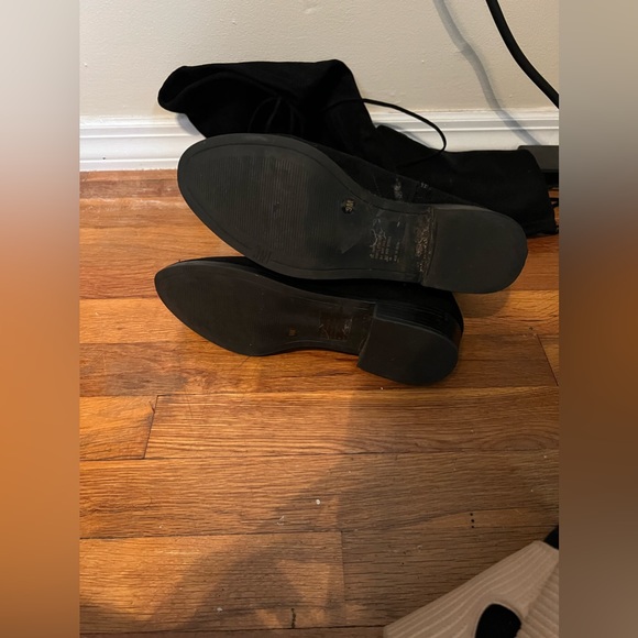 INC Black Women’s Over The Knee Suede Boots (Size 9) - Picture 3 of 5